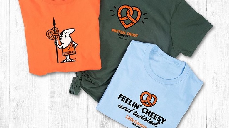  Little Caesar's Pretzel Pizza merch