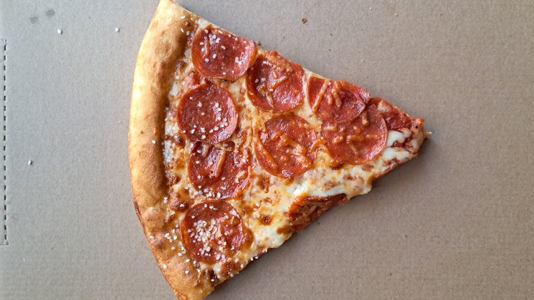 slice of pepperoni pizza