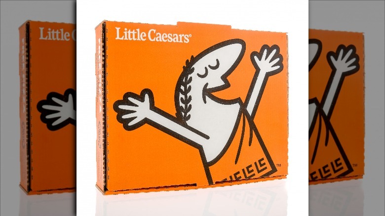 Little Caesar's pizza box