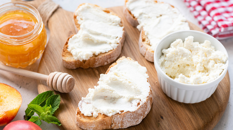 bruschetta with ricotta