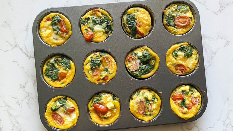 loaded baked omelet muffins