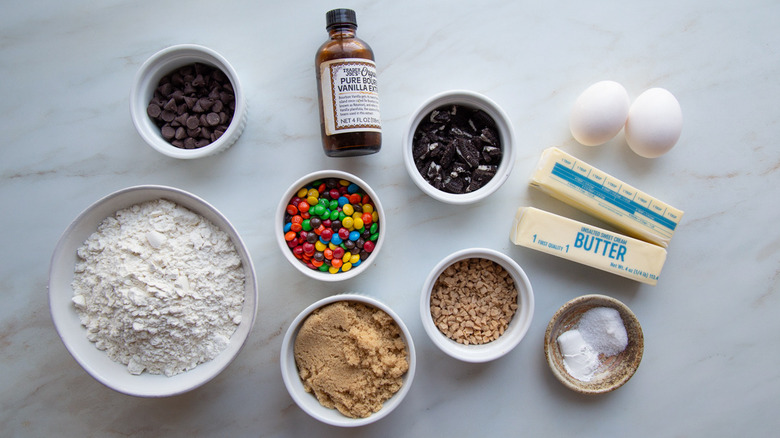 loaded blondies ingredients