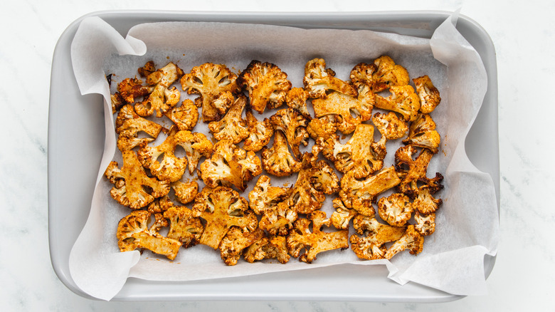 Roasted cauliflower