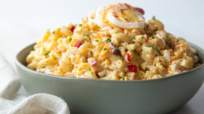 deviled egg pasta salad