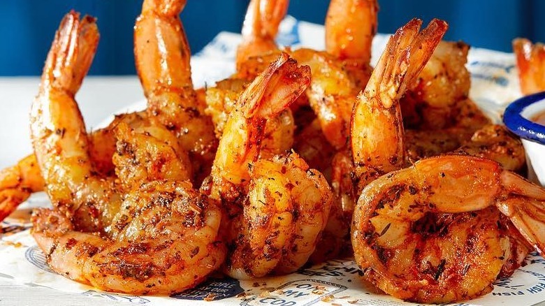 seasoned grilled shrimp