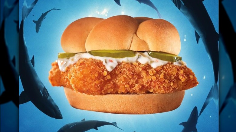 Pacific cod sandwich