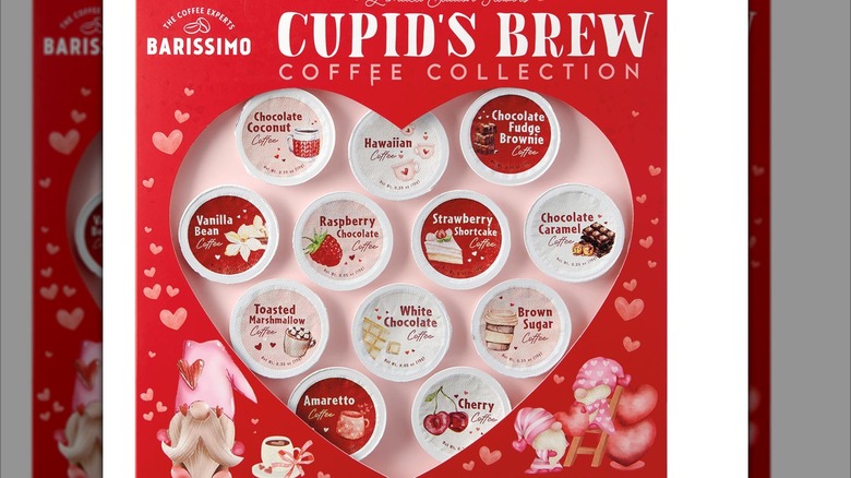 Valentine's coffee pods