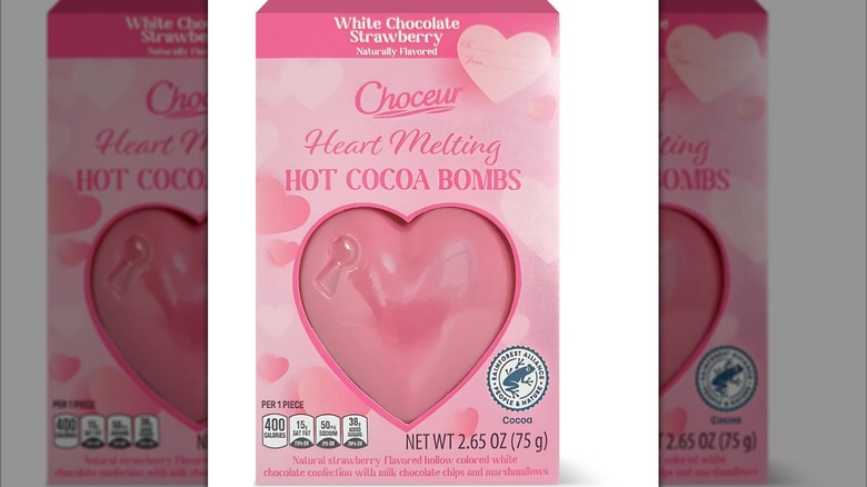 heart cocoa bombs