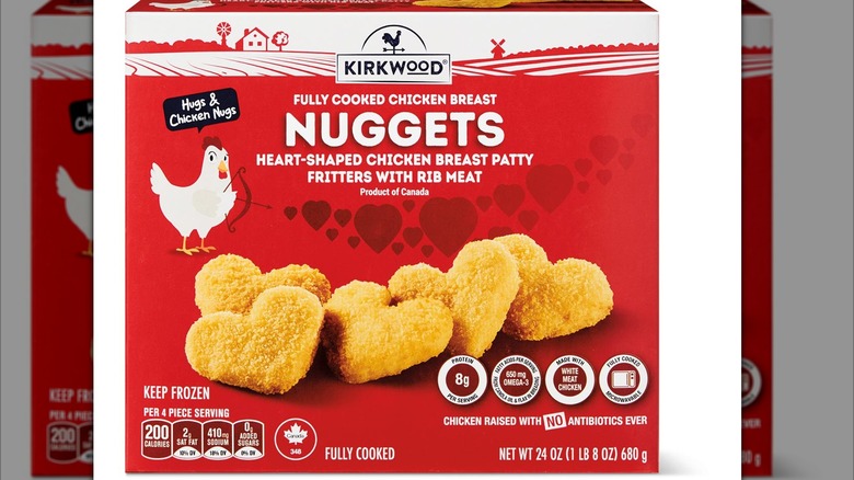 heart chicken nuggets