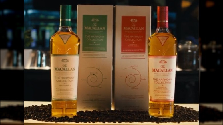 The Macallan scotch bottles