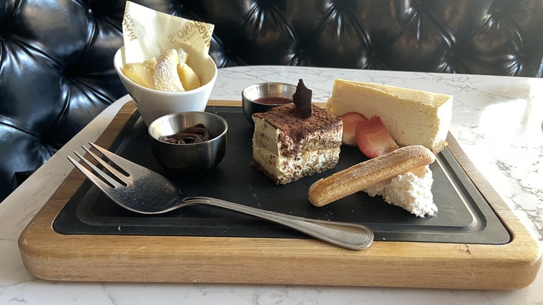 dessert trio platter