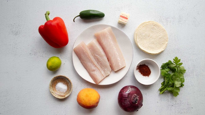 ingredients for mahi mahi tacos