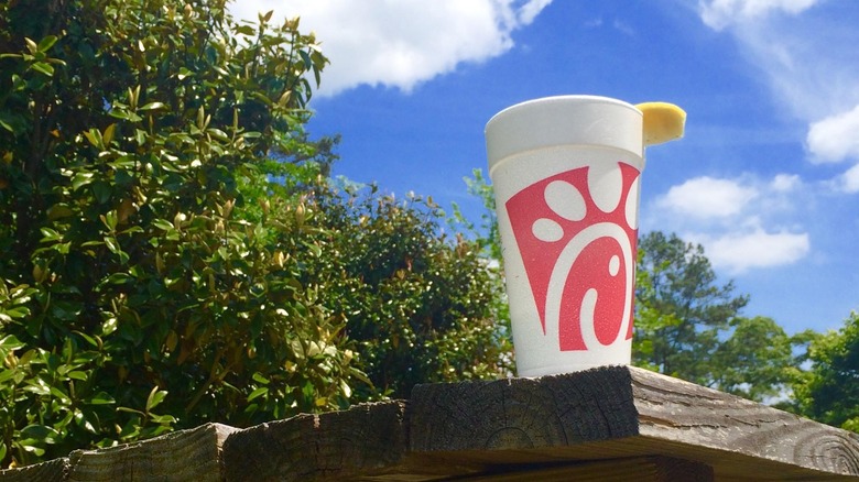 Chick fil A lemonade cup