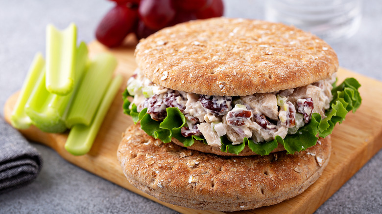 Chicken salad sandwich