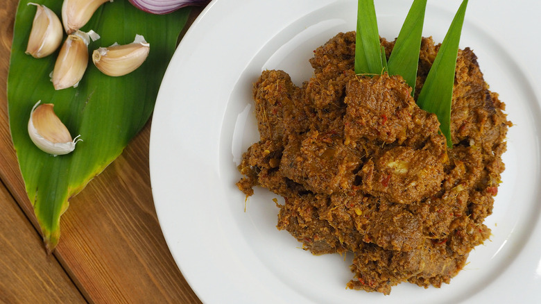 Beef rendang