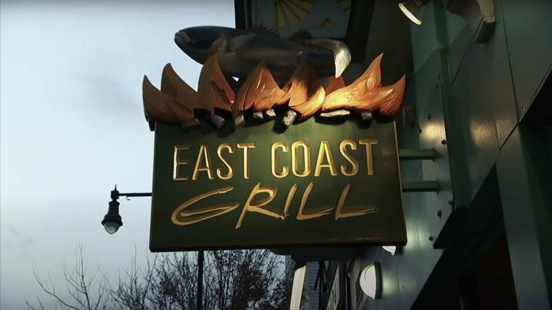 East Coast Grill sign