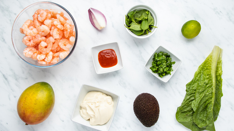 mango shrimp salad ingredients 