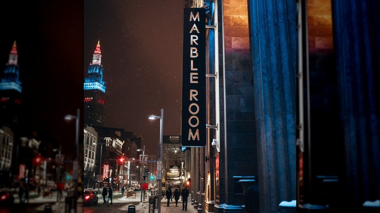 Marble Room steakhouse in Cleveland