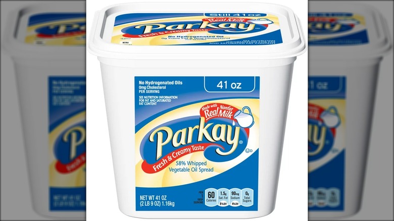 Parkay whipped vegetable oil spread