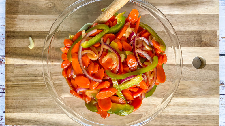 veggies in a bowl 