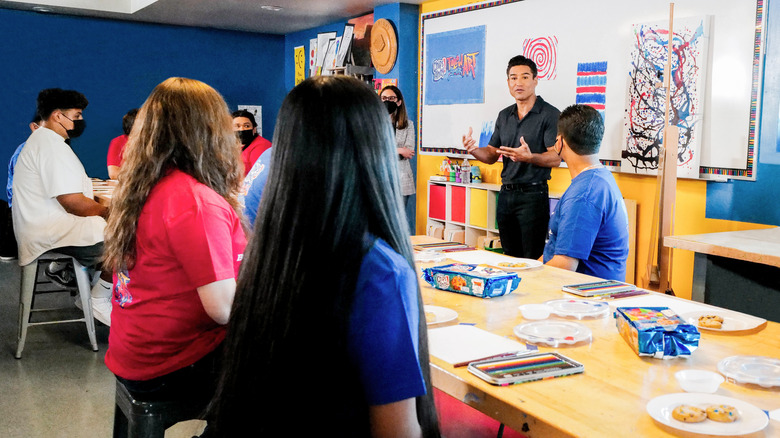 Mario with BGCA kids