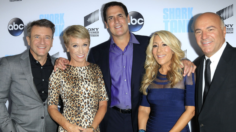 Shark Tank stars smiling