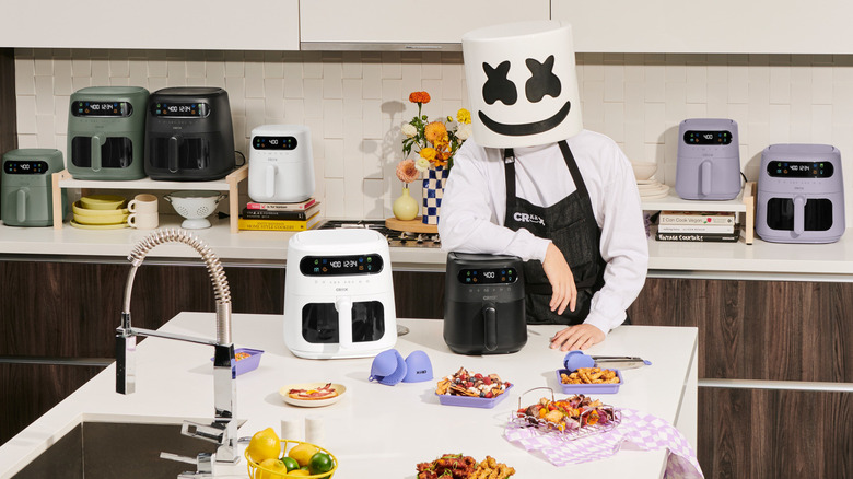 Marshmello with new airfryer