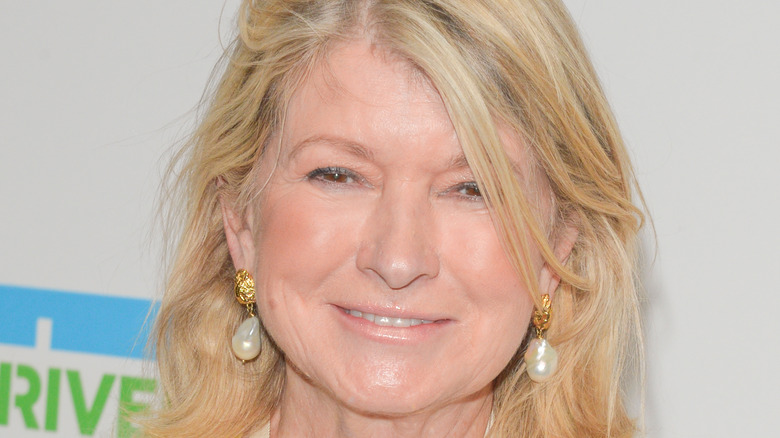 Martha Stewart smiling