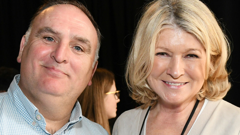 Martha Stewart and Jose Andres