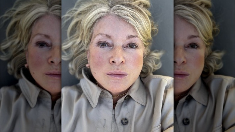 Martha Stewart's birthday selfie