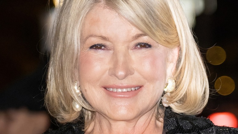 Martha Stewart smiling