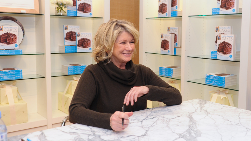 Martha Stewart during a 2013 book signing