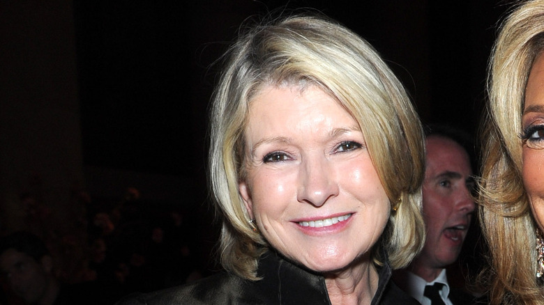 Martha Stewart smiling at an event 