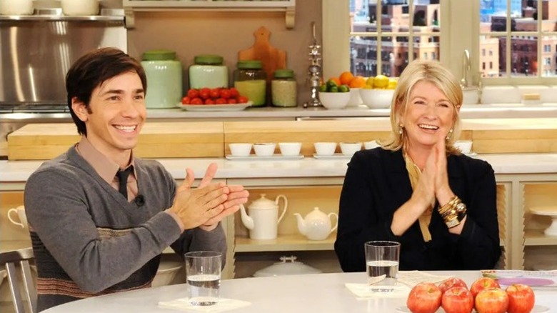 Martha Stewart on her daytime show