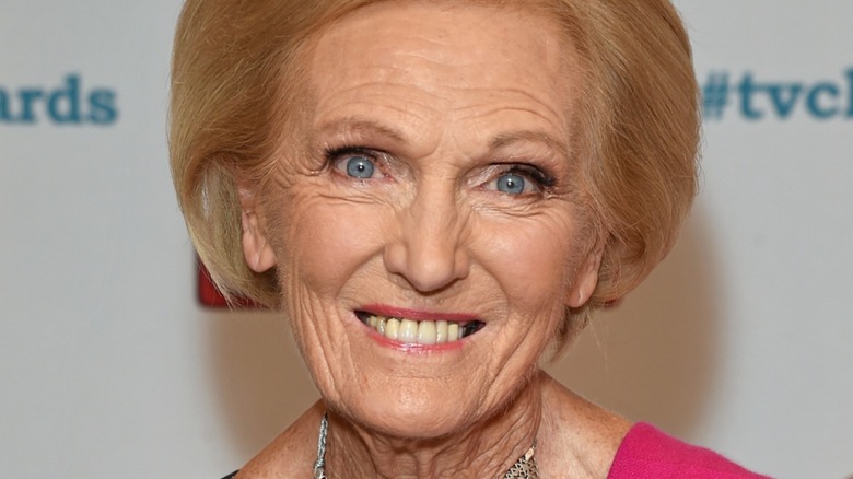 Mary Berry smiling