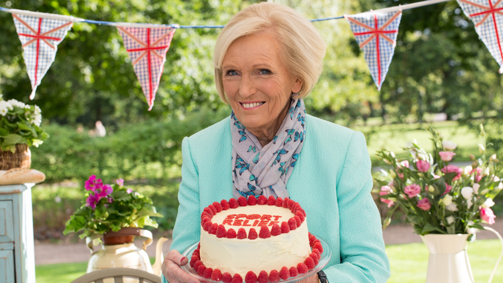 mary berry on the great british baking show