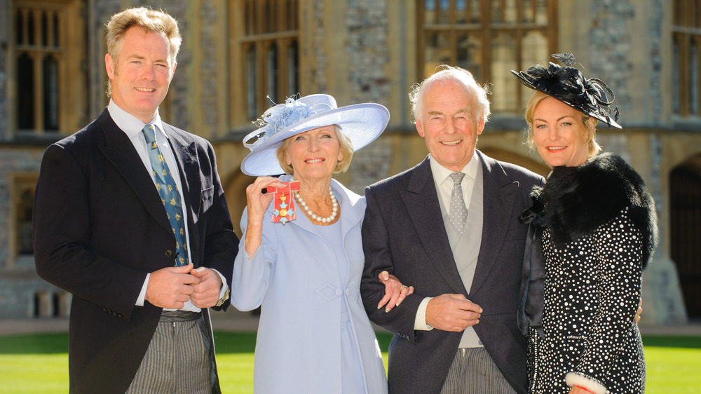 mary berry receiving CBE