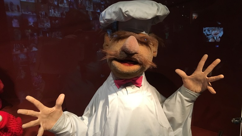 Swedish Chef muppet museum display