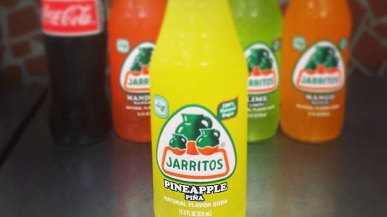 Jarritos pineapple with other flavors