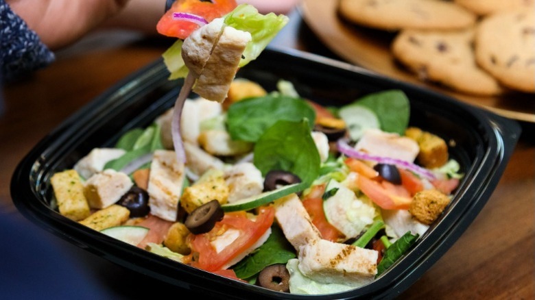 Subway salad