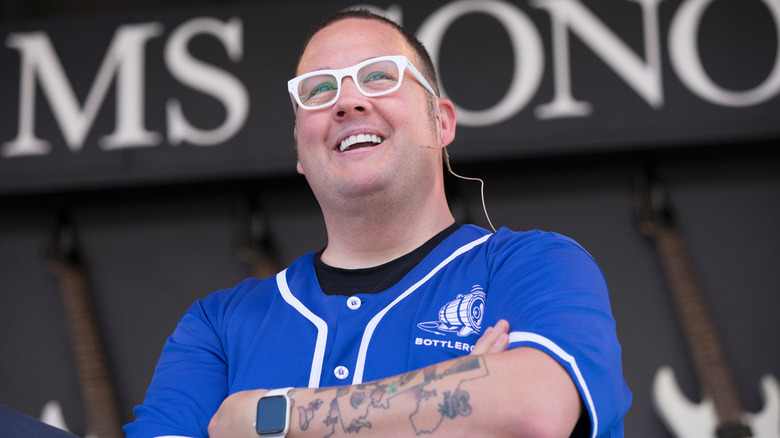 Graham Elliot smiles