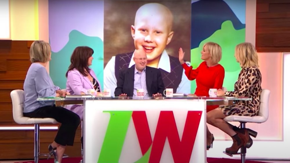 Matt Lucas lost hair when he was 6