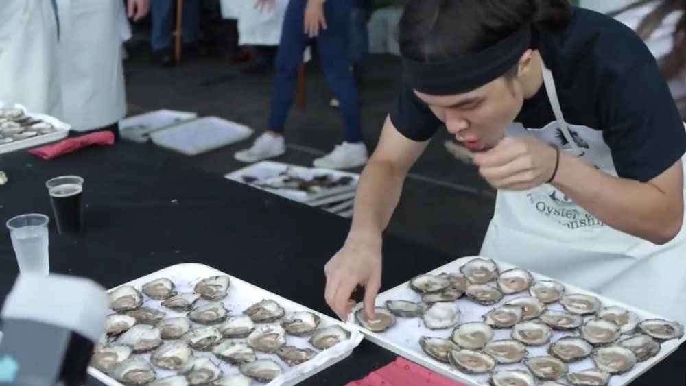 Matt Stonie Oyster Competition