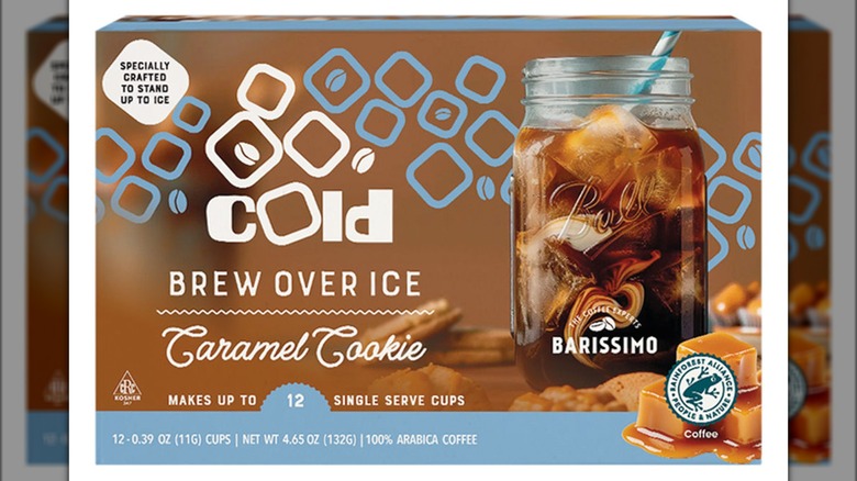 Caramel cookie cold brew box