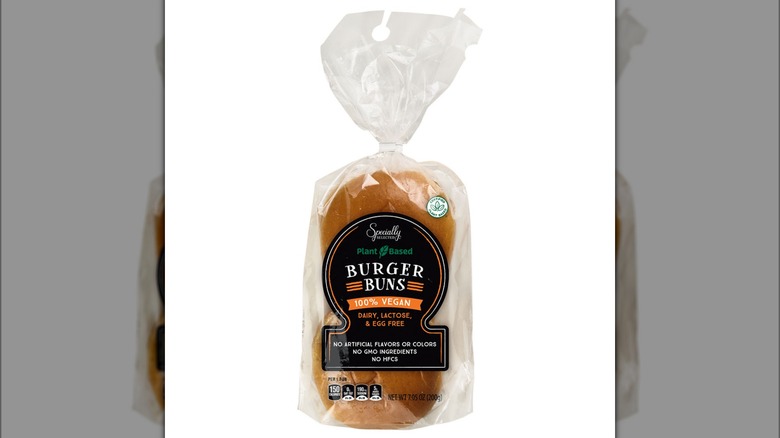 Package of burger buns
