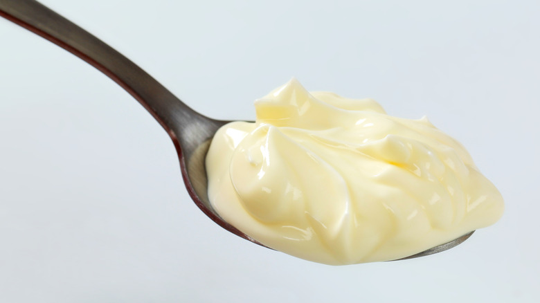 spoonful of mayonnaise