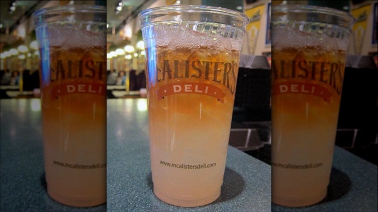 Arnold Palmer (tea and lemonade) at McAlister's