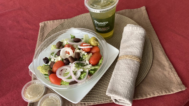 Panera greek salad