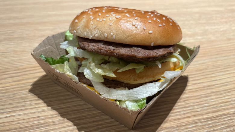 McDonald's Big Mac in box