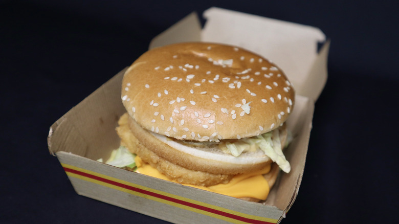 Chicken Big Mac in box